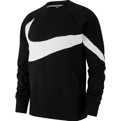 schwarz weiß nike pullover